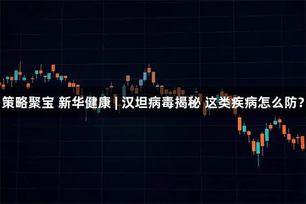 策略聚宝 新华健康 | 汉坦病毒揭秘 这类疾病怎么防？